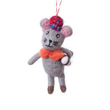 Load image into Gallery viewer, HOLIDAY ECO WOOL ORNAMENTS / FRESHENERS