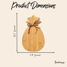 Load image into Gallery viewer, BAMBOO CUTTING BOARD / PINEAPPLE