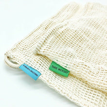 Load image into Gallery viewer, Organic Cotton Mesh Produce Bags | 2 pack
