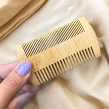 Load image into Gallery viewer, BAMBOO BEARD COMB