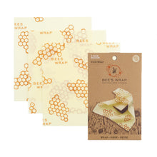 Load image into Gallery viewer, REUSABLE FOOD WRAP / 3 MEDIUM WRAPS