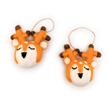 Load image into Gallery viewer, HOLIDAY ECO WOOL ORNAMENTS / FRESHENERS
