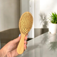 Load image into Gallery viewer, BAMBOO PADDLE HAIRBRUSH