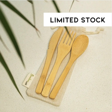 Load image into Gallery viewer, BAMBOO CUTLERY / KIDS