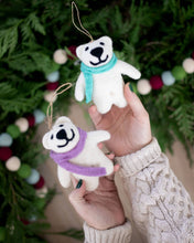 Load image into Gallery viewer, HOLIDAY ECO WOOL ORNAMENTS / FRESHENERS