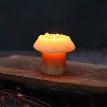 Load image into Gallery viewer, MUSHROOM CANDLE – 100% PURE BEESWAX