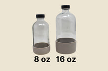 Load image into Gallery viewer, SILICONE BOTTLE BOOT / NONSLIP BASE FOR GLASS BOTTLES