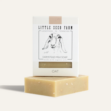 Load image into Gallery viewer, GOATS MILK BAR SOAP / LITTLE SEED FARM