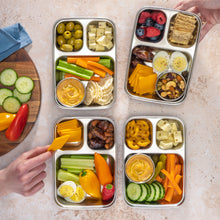 Load image into Gallery viewer, FOOD STORAGE CONTAINER / DIVIDED RECTANGLE