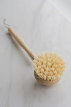 Load image into Gallery viewer, CASA AGAVE® LONG HANDLE DISH BRUSH WITH REPLACEABLE HEAD