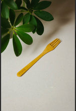 Load image into Gallery viewer, INDIVIDUAL BAMBOO UTENSIL (SPOON, FORK, KNIFE)