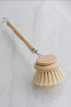Load image into Gallery viewer, CASA AGAVE® LONG HANDLE DISH BRUSH WITH REPLACEABLE HEAD