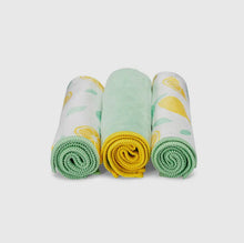 Load image into Gallery viewer, RECYCLED ALL-PURPOSE MICROFIBER CLOTHS (SET OF 3)