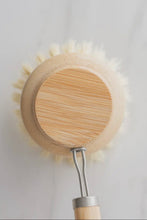 Load image into Gallery viewer, CASA AGAVE® LONG HANDLE DISH BRUSH WITH REPLACEABLE HEAD