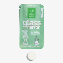 Load image into Gallery viewer, GLASS & MIRROR CLEANER / REFILL TABLETS / Green Llama
