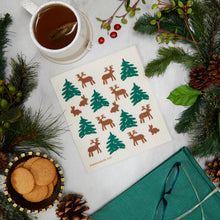 Load image into Gallery viewer, HOLIDAY SWEDISH DISHCLOTH