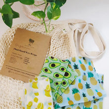 Load image into Gallery viewer, REUSABLE FOOD WRAP / PLANT BASED