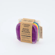 Load image into Gallery viewer, REUSABLE FACIAL ROUNDS / COTTON