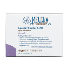 Load image into Gallery viewer, LAUNDRY POWDER DETERGENT by Meliora / REFILLABLE