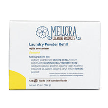 Load image into Gallery viewer, LAUNDRY POWDER DETERGENT by Meliora / REFILLABLE