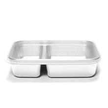 Load image into Gallery viewer, FOOD STORAGE CONTAINER / DIVIDED RECTANGLE