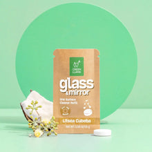 Load image into Gallery viewer, GLASS & MIRROR CLEANER / REFILL TABLETS / Green Llama