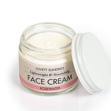 Load image into Gallery viewer, ROSEWATER FACE CREAM / LOVETT SUNDRIES