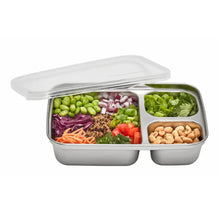 Load image into Gallery viewer, U KONSERVE 3-COMPARTMENT DIVIDED RECTANGLE/ FOOD STORAGE