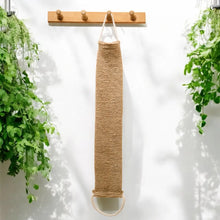 Load image into Gallery viewer, SISAL LINEN BACK EXFOLIATING STRAP
