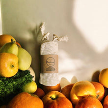 Load image into Gallery viewer, Organic Cotton Mesh Produce Bags | 2 pack