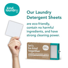 Load image into Gallery viewer, LAUNDRY DETERGENT SHEETS (WITH ENZYMES)