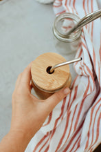 Load image into Gallery viewer, BAMBOO JAR LID WITH HOLE