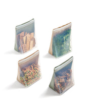 Load image into Gallery viewer, REUSABLE SILICONE BAGS - STAND UP / W&P