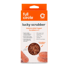 Load image into Gallery viewer, ANTIMICROBIAL COPPER SCRUBBER (3-pack)
