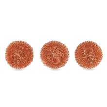Load image into Gallery viewer, ANTIMICROBIAL COPPER SCRUBBER (3-pack)