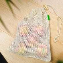 Load image into Gallery viewer, Organic Cotton Mesh Produce Bags | 2 pack