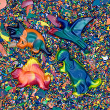 Load image into Gallery viewer, RECYCLED CRAYONS / Dinosaur Crayon Set