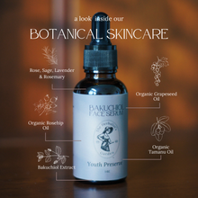 Load image into Gallery viewer, BAKUCHIOL FACE SERUM FOR YOUTH RESTORATION