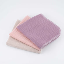 Load image into Gallery viewer, ORGANIC COTTON MUSLIN WASHCLOTHS / KITCHEN CLOTH / HANKIE