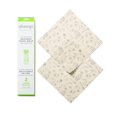 Load image into Gallery viewer, REUSABLE BEESWAX FOOD WRAP