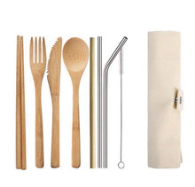 Load image into Gallery viewer, REUSABLE CUTLERY SET