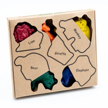 Load image into Gallery viewer, RECYCLED CRAYONS / Zoo Crayon Set