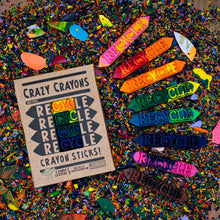 Load image into Gallery viewer, RECYCLED STICKS CRAYON / 8pack