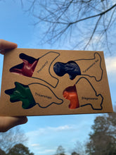 Load image into Gallery viewer, RECYCLED CRAYONS / Dinosaur Crayon Set