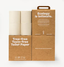 Load image into Gallery viewer, TOILET PAPER / TREE FREE, TOXIN FREE, UNBLEACHED / *THIS ITEM CANNOT BE SHIPPED*