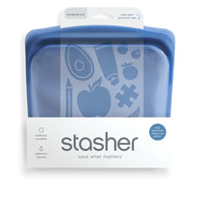 Load image into Gallery viewer, STASHER / SANDWICH SILICONE BAG
