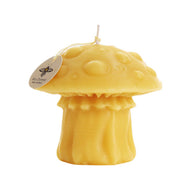 MUSHROOM CANDLE – 100% PURE BEESWAX