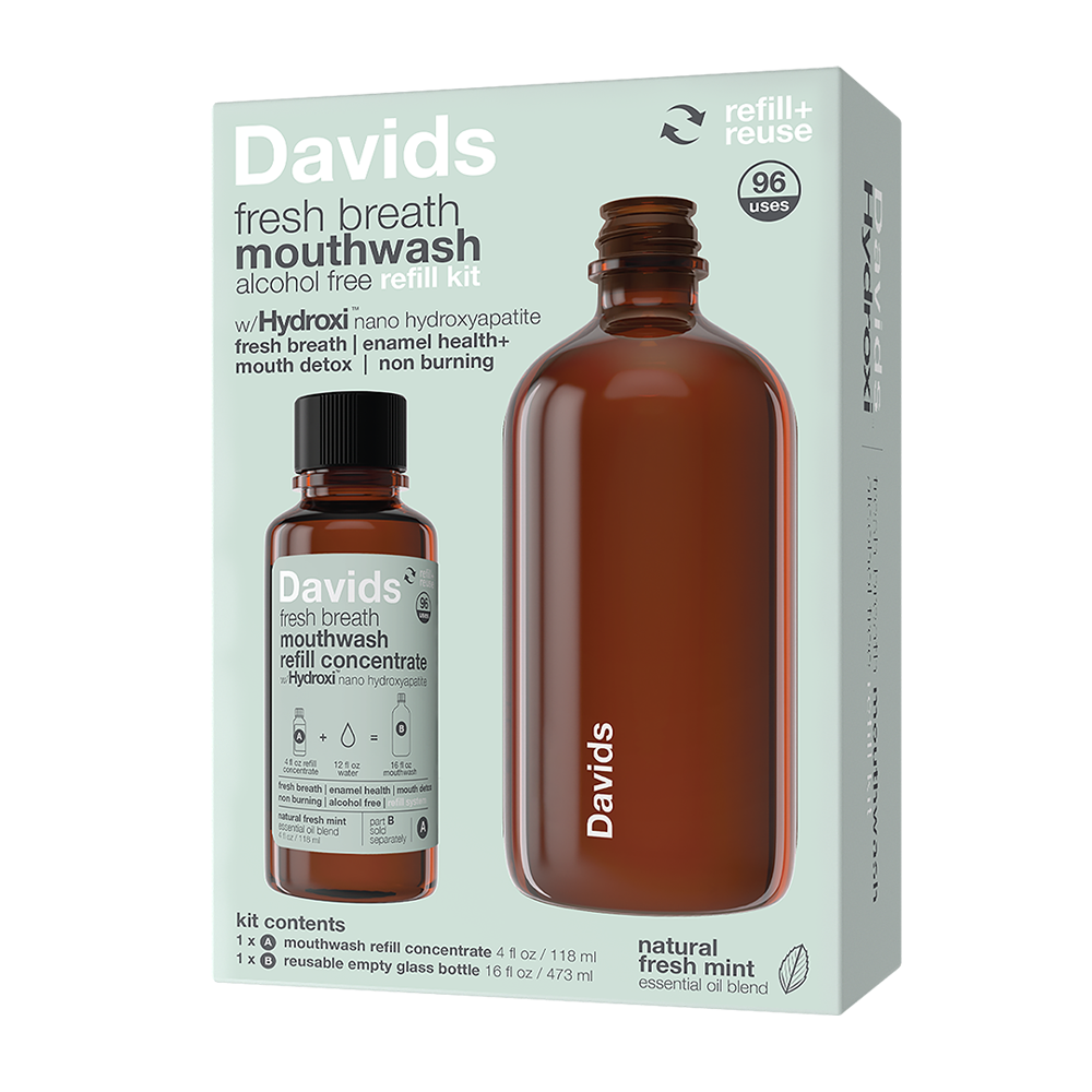 DAVIDS Hydroxi™ MOUTHWASH LIQUID & REFILLS