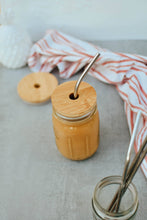 Load image into Gallery viewer, BAMBOO JAR LID WITH HOLE
