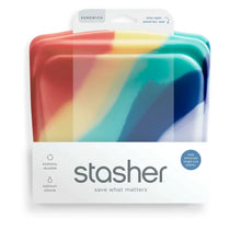 Load image into Gallery viewer, STASHER / SANDWICH SILICONE BAG
